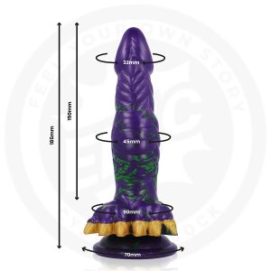 Epic Cybersilicock Dildo Crocotta Mystic Aurora Epic Cybersilicock Dildo Crocotta Mystic Aurora - Afbeelding 3