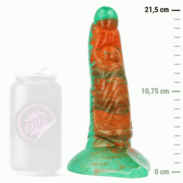 Epic Siliconen Dildo Tiryon Green Flash 215 mm