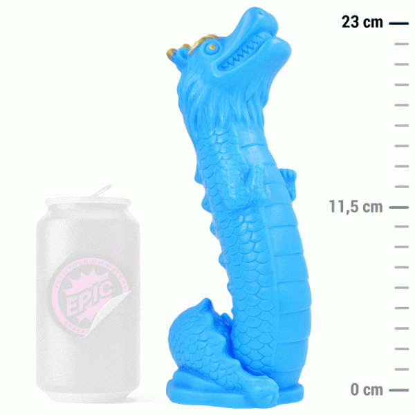 Epic Dildo Naga Celestial Dragon aus Cybersilikon, 230 mm Epic Dildo Naga Celestial Dragon aus Cybersilikon, 230 mm