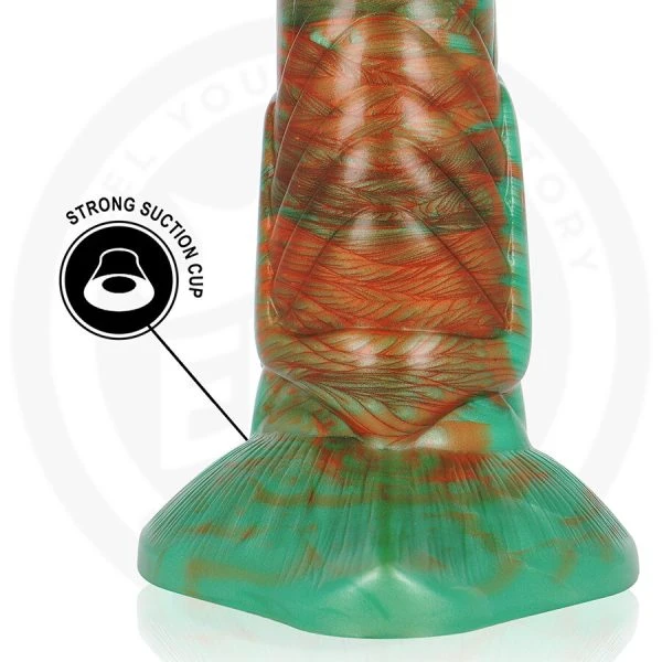 Epic Siliconen Dildo Tiryon Green Flash 215 mm