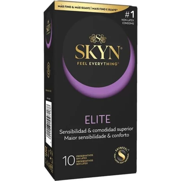 Skyn Elite Ultradunne condooms 10 stuks, latexvrij polyisopreen