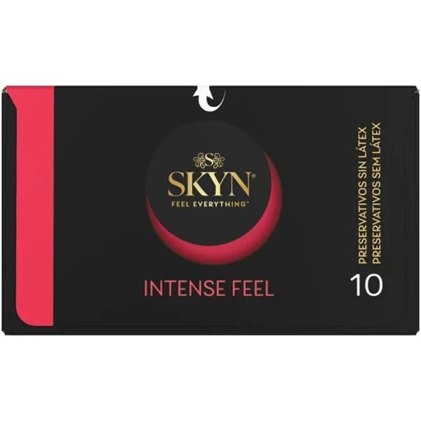 Skyn Condooms Intense Feel met golfprofiel, 10 stuks Skyn Condooms Intense Feel met golfprofiel, 10 stuks