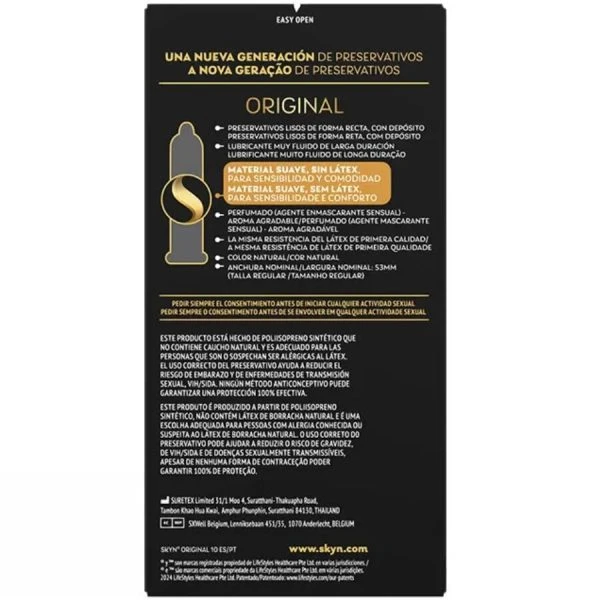 Skyn Original Kondome Natürliche Sensation 10 Stück