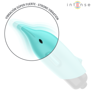 Intense FUN Toys Echo Vibrerende Bullet Dolfijn Blauw 8 x 4,7 cm Intense FUN Toys Echo Vibrerende Bullet Dolfijn Blauw 8 x 4,7 cm - Afbeelding 5