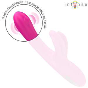 Intense High Tech Britney Multifunktions-Rabbit-Vibrator 23 cm Rosa Intense High Tech Britney Multifunktions-Rabbit-Vibrator 23 cm Rosa – Bild 7