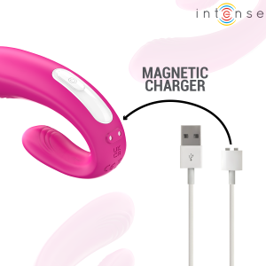 Intense Janet U-förmiger Stimulator und Vibrator mit Fernbedienung rosa – Bild 8