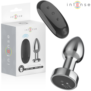 Intense Anal Toys Anaalplug S met Trilling en Afstandsbediening, Aluminium Intense Anal Toys Anaalplug S met Trilling en Afstandsbediening, Aluminium - Afbeelding 1