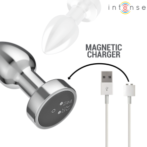 Intense Anal Toys Anaalplug S met Trilling en Afstandsbediening, Aluminium Intense Anal Toys Anaalplug S met Trilling en Afstandsbediening, Aluminium - Afbeelding 7