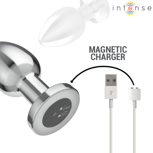Intense Anal Toys Anaalplug met 10 trillingen en afstandsbediening, maat L, aluminium Intense Anal Toys Anaalplug met 10 trillingen en afstandsbediening, maat L, aluminium - Afbeelding 6
