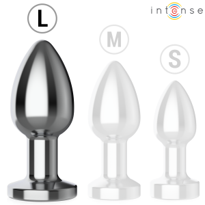 Intense Anal Toys Anaalplug met 10 trillingen en afstandsbediening, maat L, aluminium Intense Anal Toys Anaalplug met 10 trillingen en afstandsbediening, maat L, aluminium - Afbeelding 7