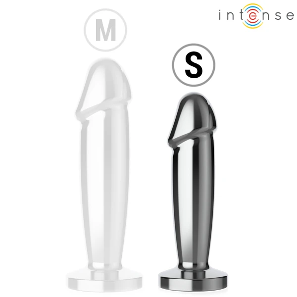 Intense Anal Toys Anaalplug S met 10 Trillingen en Afstandsbediening, Aluminium