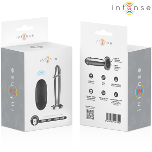 Intense Anal Toys Anaalplug S met 10 Trillingen en Afstandsbediening, Aluminium Intense Anal Toys Anaalplug S met 10 Trillingen en Afstandsbediening, Aluminium - Afbeelding 8