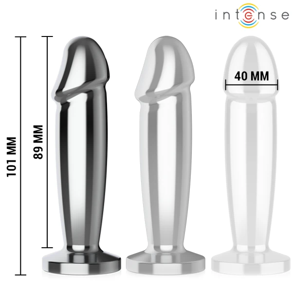 Intense Anal Toys Anaalplug met Trilling en Afstandsbediening M