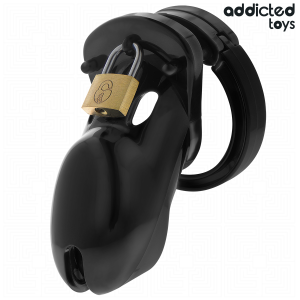 Addicted Toys Kuusheidskooi Locked met 5 ringen, 10 cm Addicted Toys Kuusheidskooi Locked met 5 ringen, 10 cm - Afbeelding 2