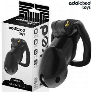 Addicted Toys Locked Peniskäfig Midnight Cell Größe L Addicted Toys Locked Peniskäfig Midnight Cell Größe L – Bild 1