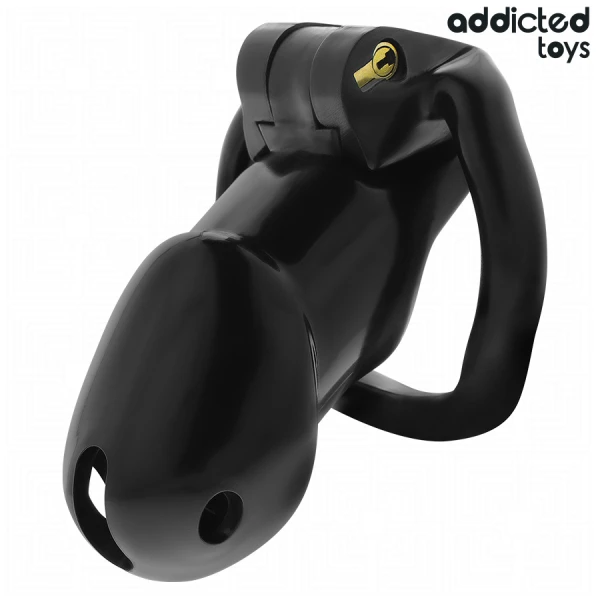 Addicted Toys Locked Peniskäfig Midnight Cell Größe L