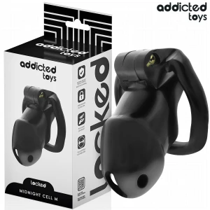 Addicted Toys Keuschheitskäfig Locked Midnight Cell Maat M