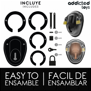 Addicted Toys Locked Kuitholster Schelpstijl 11,5 cm Addicted Toys Locked Kuitholster Schelpstijl 11,5 cm - Afbeelding 4