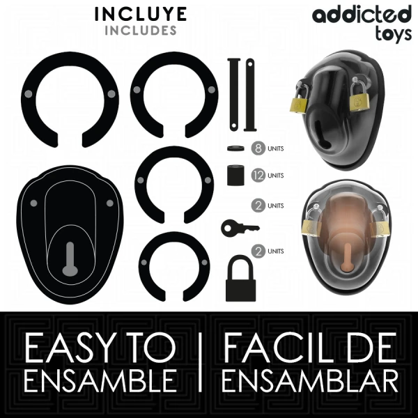 Addicted Toys Locked Kuitholster Schelpstijl 11,5 cm Addicted Toys Locked Kuitholster Schelpstijl 11,5 cm