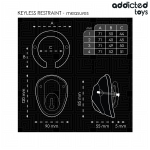 Addicted Toys Locked Kuitholster Schelpstijl 11,5 cm Addicted Toys Locked Kuitholster Schelpstijl 11,5 cm - Afbeelding 5