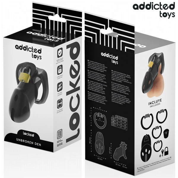 Addicted Toys Locked Kuithouderskooi Unbroken DEN 9,8 cm