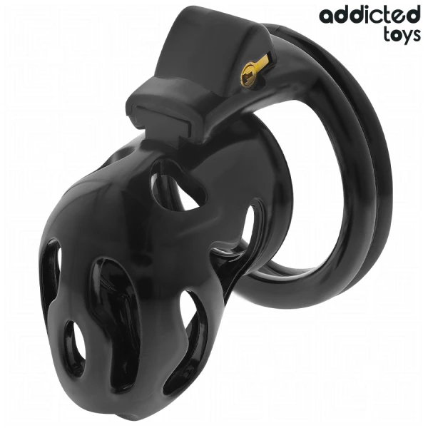 Addicted Toys Locked Keuschheitskäfig mit 4 Ringen 80 mm Addicted Toys Locked Keuschheitskäfig mit 4 Ringen 80 mm
