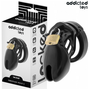 Addicted Toys Locked Peniskäfig Obsidian Hold Größe S Addicted Toys Locked Peniskäfig Obsidian Hold Größe S – Bild 1