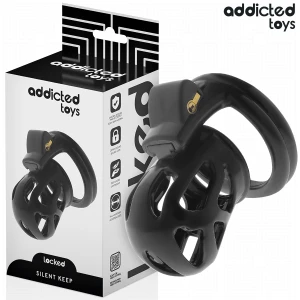 Addicted Toys Locked Peniskäfig Silent Keep 7,5 cm