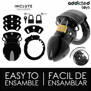Addicted Toys Locked Keuschheitskäfig Chastity Depths 7,5 cm Addicted Toys Locked Keuschheitskäfig Chastity Depths 7,5 cm - Afbeelding 4