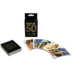Kheper Games Hustler 50 Volledig Naakte Speelkaarten met Aktfoto's
