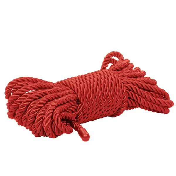 Calexotics Scandal RED BDSM-touw 10 m voor bondage-spelletjes