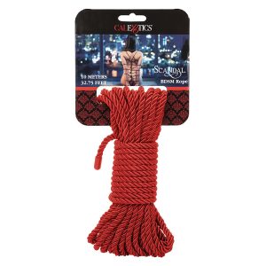 Calexotics Scandal RED BDSM-touw 10 m voor bondage-spelletjes Calexotics Scandal RED BDSM-touw 10 m voor bondage-spelletjes - Afbeelding 1