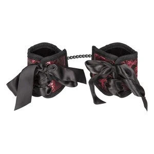 Calexotics Scandal Handcuffs with Corset Design and Chain