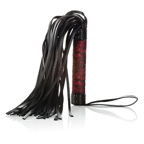 Calexotics Scandal Zweep met elegant rood-zwart ontwerp Calexotics Scandal Zweep met elegant rood-zwart ontwerp