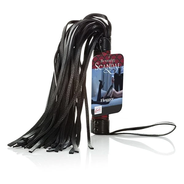 Calexotics Scandal Zweep met elegant rood-zwart ontwerp Calexotics Scandal Zweep met elegant rood-zwart ontwerp