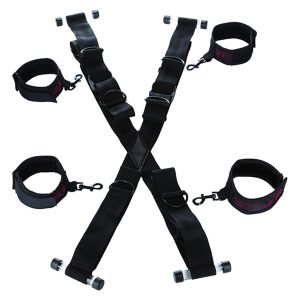Calexotics Scandal Kruisvormige Deurhandboeien Fessel-Set Calexotics Scandal Kruisvormige Deurhandboeien Fessel-Set - Afbeelding 1