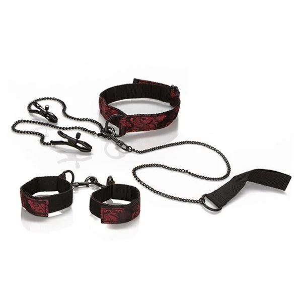 img_208205_faf106c725c18a4ededf738b5a62fb76_1.jpg Calexotics Scandal Inleverkits Bondage-Set met Boeien en Halsband