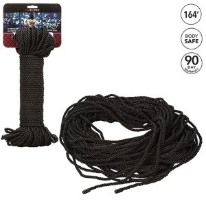 Calexotics Scandal BDSM-touw 30 meter, zwart Calexotics Scandal BDSM-touw 30 meter, zwart - Afbeelding 3