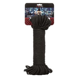 Calexotics Scandal BDSM-touw 30 meter, zwart Calexotics Scandal BDSM-touw 30 meter, zwart - Afbeelding 2