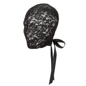 Calexotics Scandal Spitzen-Balaclava mit Schleife, schwarz