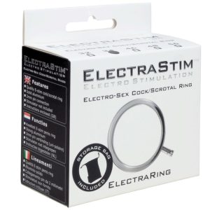 Electrastim ElectraRing Metalen Penisring 34 mm unipolair Electrastim ElectraRing Metalen Penisring 34 mm unipolair - Afbeelding 3