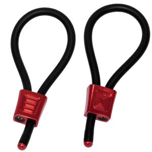 Electrastim Prestige Electra Loops verstelbare elektro-cockringen rood Electrastim Prestige Electra Loops verstelbare elektro-cockringen rood - Afbeelding 1