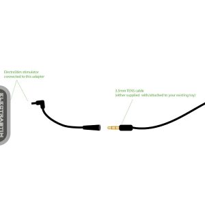Electrastim Adapter auf 3,5-mm-Buchse für Elektrosex-Stimulatoren Electrastim Adapter auf 3,5-mm-Buchse für Elektrosex-Stimulatoren – Bild 3