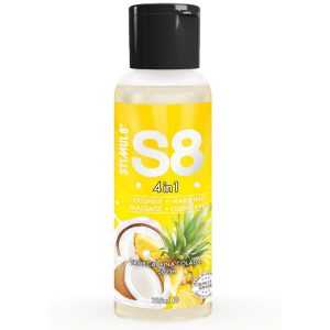 Stimul8 S8 4 in 1 Pina Colada Dessert-Gleitmittel 125 ml Stimul8 S8 4 in 1 Pina Colada Dessert-Gleitmittel 125 ml - Afbeelding 1