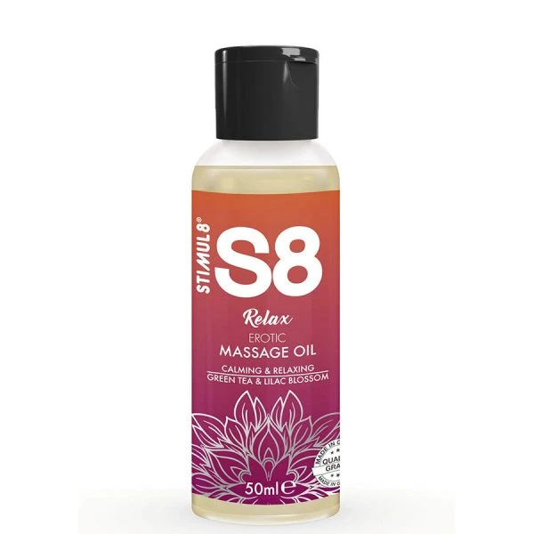 Stimul8 S8 Massageolie Box 3 x 50 ml met drie geuren