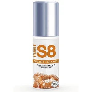 Stimul8 S8 Glijmiddel met gezouten karamelsmaak, 125 ml
