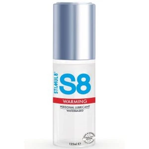 Stimul8 S8 glijmiddel met warmte-effect, 125 ml