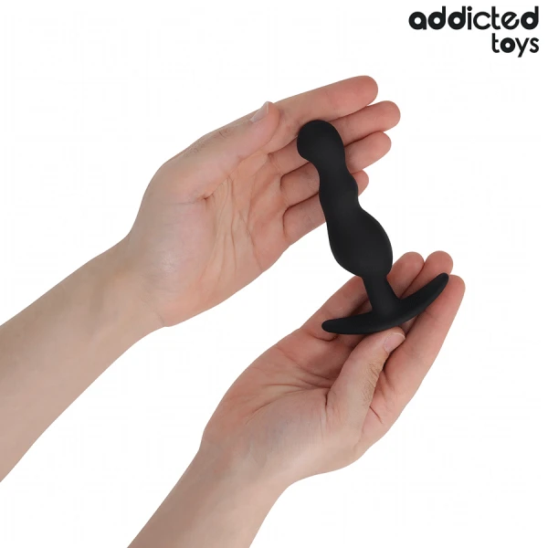 Addicted Toys Analplug-Set 3-teilig mit Silikon, klein bis groß