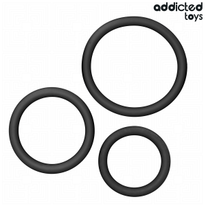 Addicted Toys Penisring-Set met drie maten Model 2 Addicted Toys Penisring-Set met drie maten Model 2 - Afbeelding 5