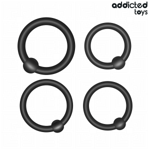 Addicted Toys Druckring-Set aus Silikon mit vier Größen Addicted Toys Druckring-Set aus Silikon mit vier Größen – Bild 5